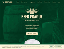 Tablet Screenshot of beerprague.com